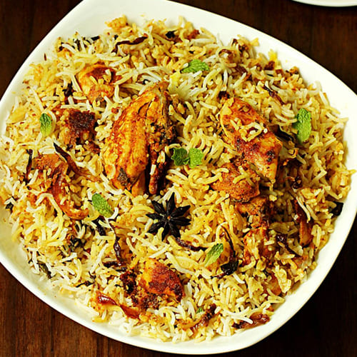 Hyderabadi Chicken Briyani