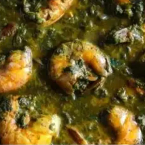 Shrimp Palak (SAAG) (GF)