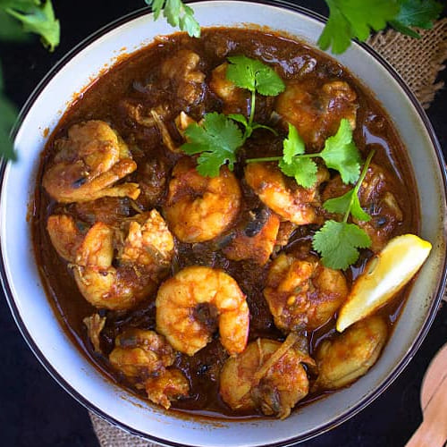 Pepper Shrimp Curry (GF)